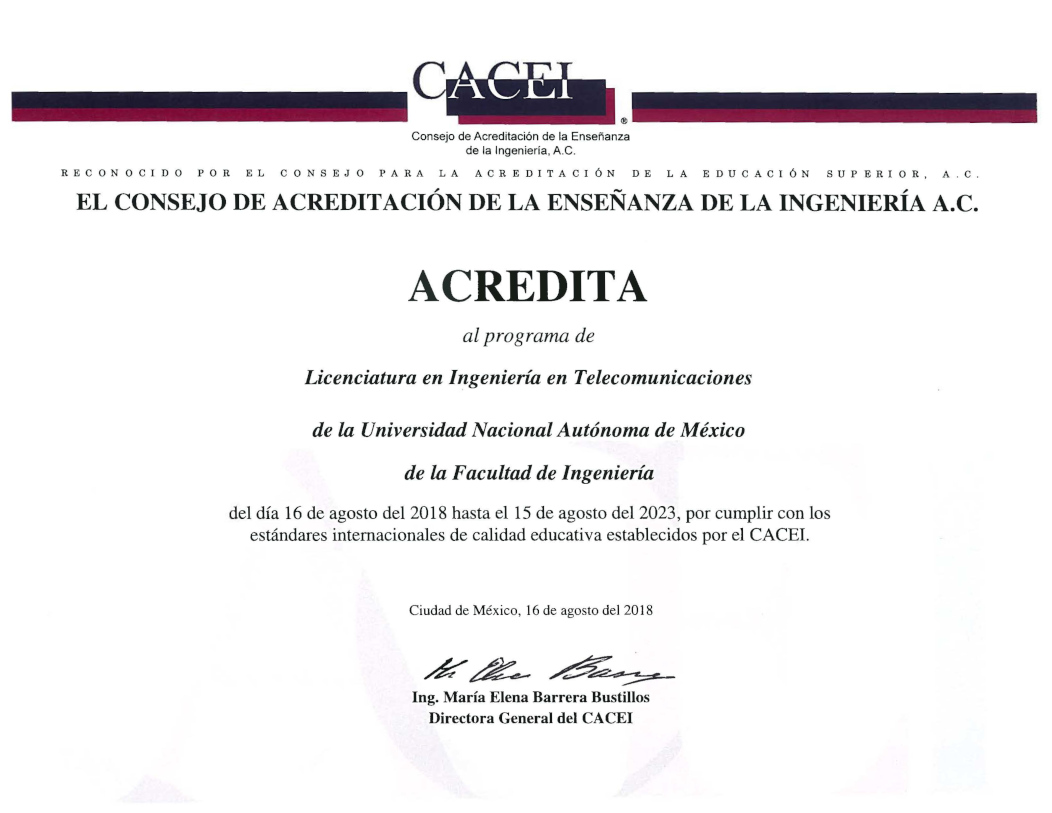 Certificado IT (Internacional)
